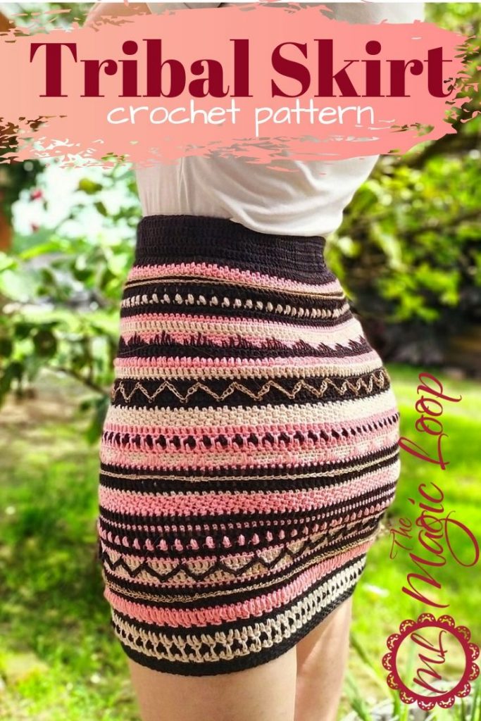 Crochet 2024 skirt design